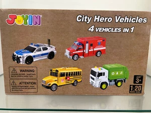City Hero Fahrzeuge 4 in 1 - Bild 1 von 2