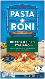 Pasta Roni Herb and Butter Rigatoni 5.5 Oz (Pack Of 6) 33 Oz Total. - Picture 1 of 6