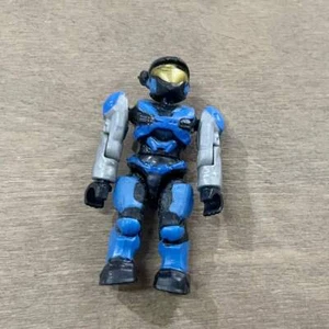 Mega Construx Halo Builing Call of Duty UNSC Spartan Blue Figure - Picture 1 of 2