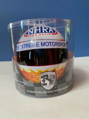NEW! NHRA Mini Vintage Collectible Racing Helmet Extreme Motorsports Promo RARE Cover