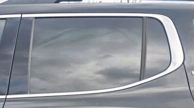 2018 GMC Acadia rear driver door window- tinted - Image 1 of 2