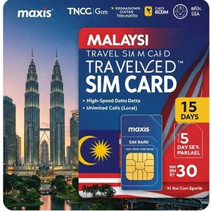 Malaysia Travel SIM Card 10GB 4G & 5G Data | 7-30 Days | Celcom - Picture 1 of 2