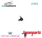 SUSPENSION BALL JOINT PAIR FRONT LOWER BJ-336 JAPANPARTS 2PCS NEW OE REPLACEMENT