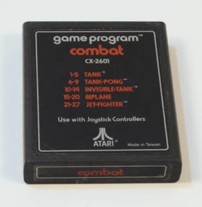 Atari 2600 Game Tested and Working Text Combat - Picture 1 of 1