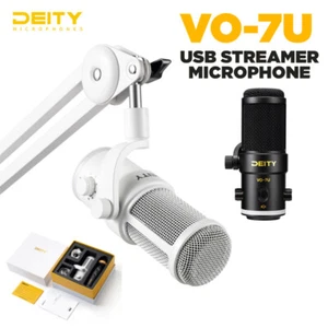 Deity VO-7U USB Streamer Microphone Broadcast USB Podcast Mic with RGB Lighting - Picture 1 of 5