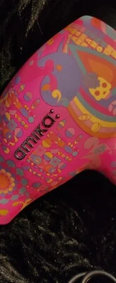 Amika The CEO 360 Powerhouse Lightweight Blow Dryer Pink Floral Limited TESTED - Image 1 of 4