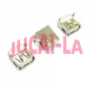 20 Stück NEU USB Typ A Buchse A/F 90 Grad Buchse Steckverbinder - Bild 1 von 4