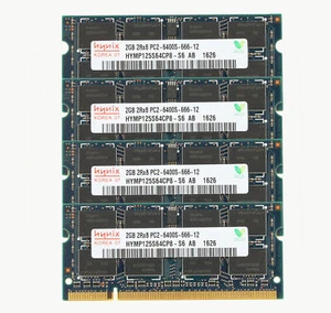 Memory Ram Laptop DDR2 PC2 2GB 4GB PC2 6400S 800 MHz SODIMM 200 PIN 2X LOT - Picture 1 of 2