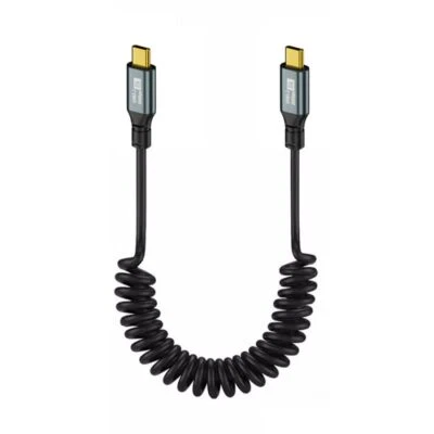 USB C Coiled Cable USB 3.2  20Gbps PD 100W 8K@60Hz Data Fast Charging Cable 6ft - Image 1 of 4