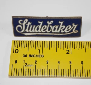 Rare 1932-1933 Studebaker Truck Radiator Emblem Automotive Car Badge Brass Logo - Bild 1 von 5