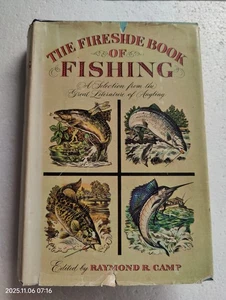 The Fireside Book Of Fishing - Raymond R. Camp - 1st. Ed. W/ Dust Jacket - 1959 - Imagen 1 de 12