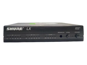 Shure LX4 Marcad Diversity Headset/Microphone Receiver - Picture 1 of 5