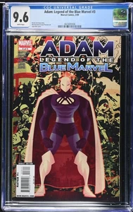 Adam Legend of the Blue Marvel #3 CGC CASI NUEVO+ 9,6 páginas blancas Marvel 2009 - Imagen 1 de 2