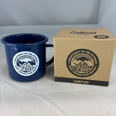 2019 Fallout Bethesda Ящик для Добычи Лагерь Кубок Новый в Коробке Использовался Только Для Выставки - Изображение 1 из 4