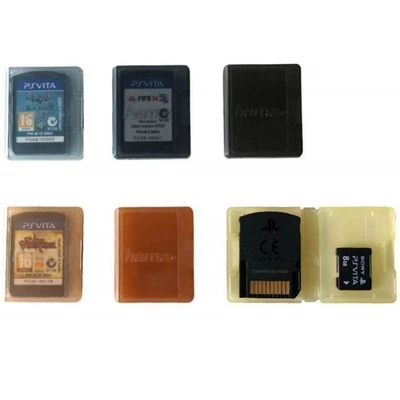Hama Schutz-Hülle Case 6x Games 6x Memory Card Karte Box Etui für PS Vita PSV - Bild 1 von 4