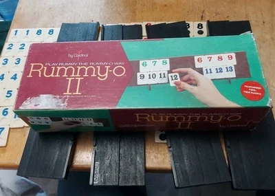 Vintage Rummy -O II Game By Cardinal 1977 Complete  - Image 1 of 4