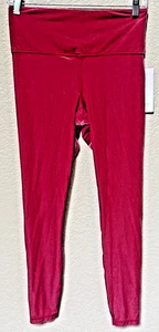 Athleta Mujer Talla Mediana Elation Terciopelo Apretado Cintura Alta Fushia Nuevo con Etiquetas - Imagen 1 de 5