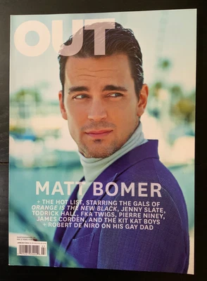 June/July 2014 OUT Magazine Matt Bomer The Hot List Issue 🏳️‍🌈 LGBTQ Interest - Image 1 of 4