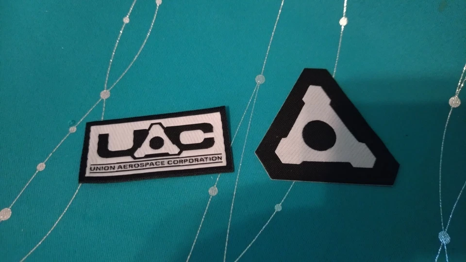 Promotional Official Doom 2016 UAC Sew On Embroidered Patches - Image 1 of 1