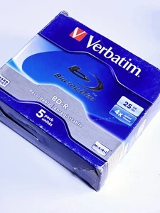 Blu-ray BD-R vierge Verbatim 5 pc(s) 25 GB - Photo 1/2