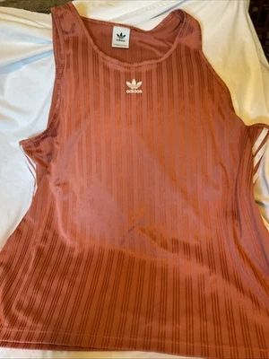 Camiseta atlética Adidas Coral Tank 3X plus size jersey sem mangas - Imagem 1 de 4