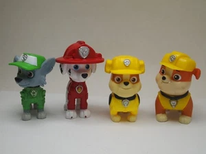 Paw Patrol Small Mini Figures Set of 4 - Picture 1 of 3