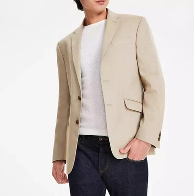 Kenneth Cole Reaction Men's Slim-Fit Linen Sport Coat MSRP $295 - Image 1 of 3