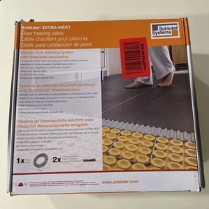 Schluter Systems Ditra Electric Radiant Floor Heating Cable 85.3 DHEHK24085 240V - Picture 1 of 9