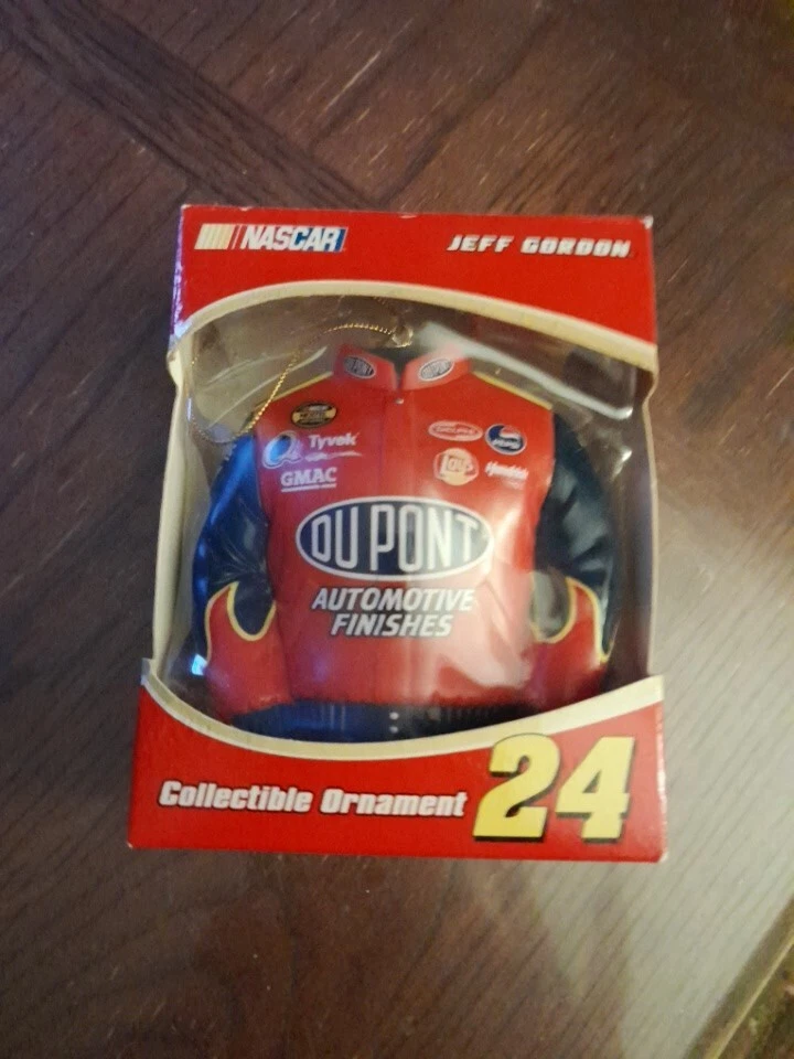 Jeff Gordon #24 Dupont NASCAR Driver adorno de Navidad Foto 1 de 1