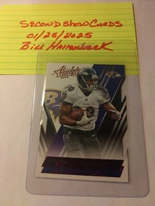 Bernard Pierce DIE-CUT 2014 Panini Absolute #57 Baltimore Ravens (SP) RED. - Picture 1 of 3