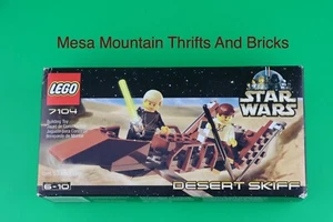 LEGO® Star Wars 7104 Desert Skiff ¡Nuevo! ¡Sellado! Star Wars 2000 vintage raro - Imagen 1 de 12