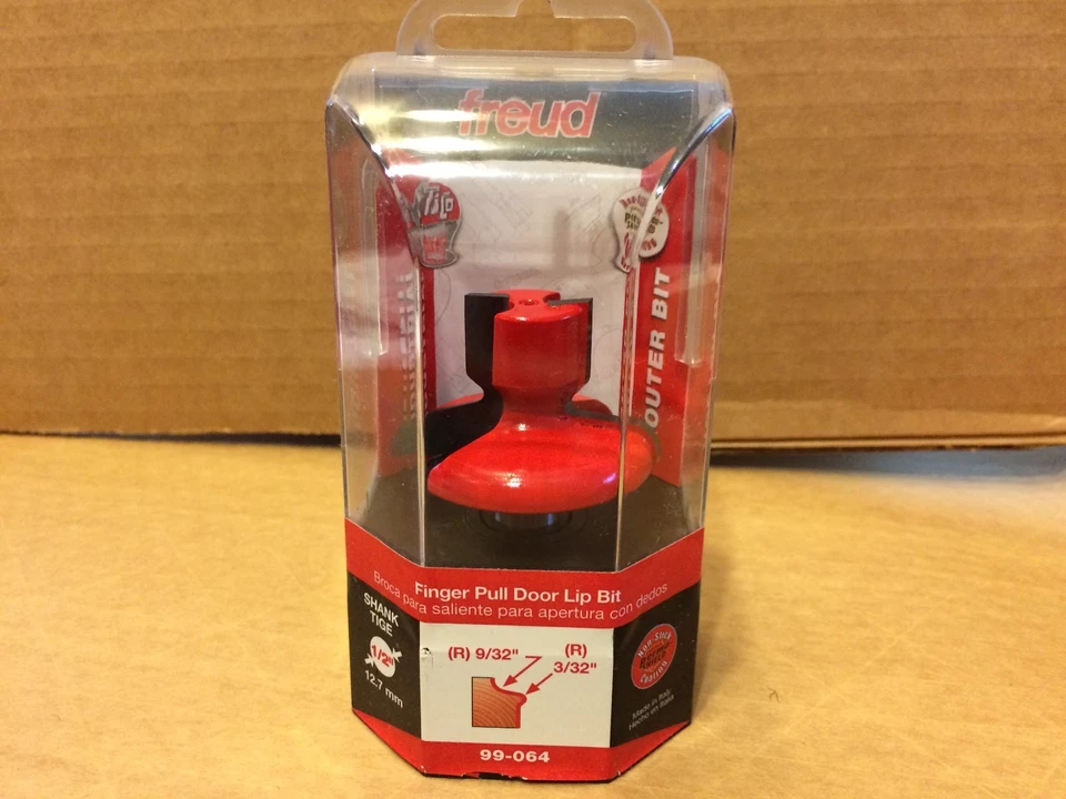 Freud 99-064 Finger Pull Door Edge Bit 1/2-Inch shank Features Freuds  - Image 1 of 1