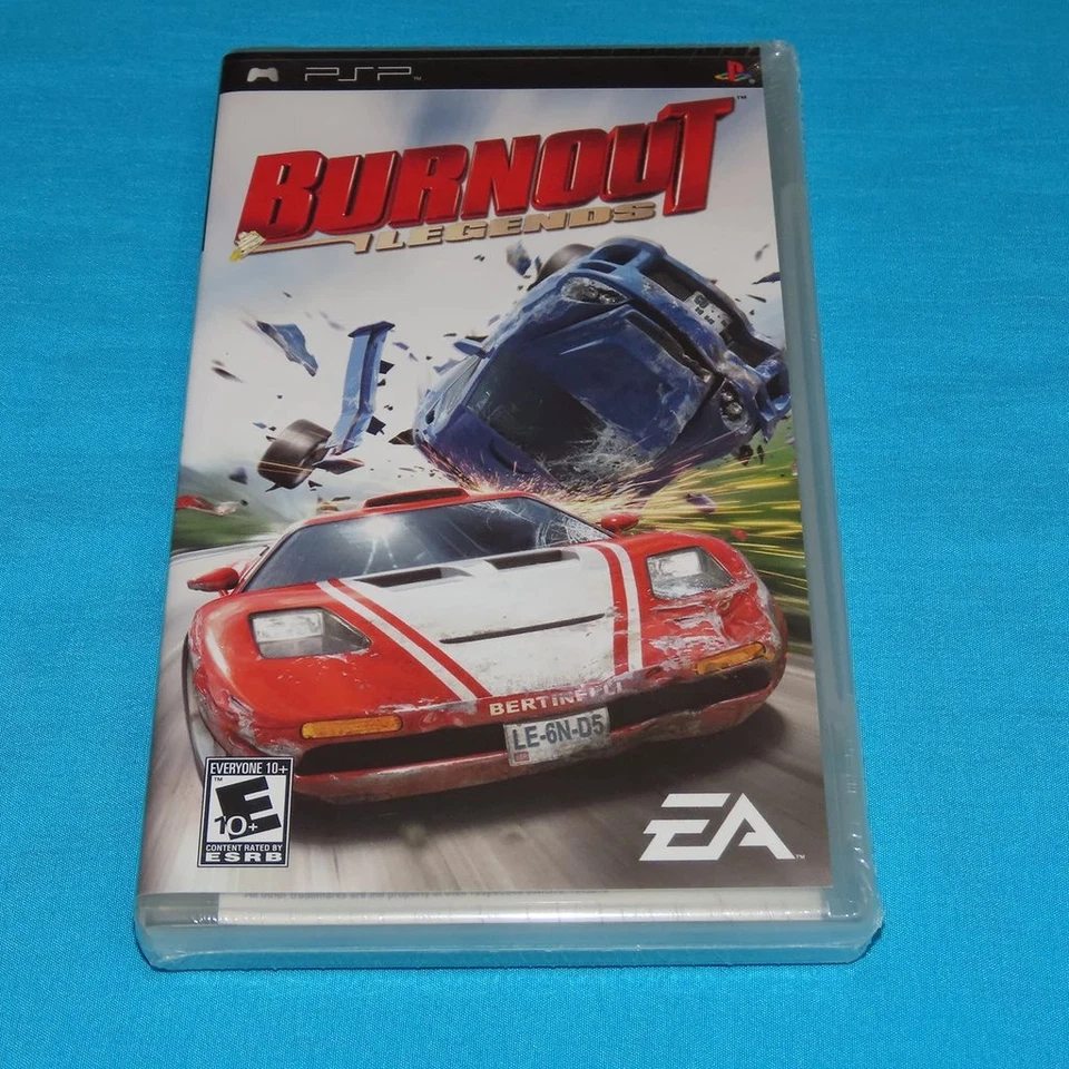 Burnout Legends Sony PSP Video Game Brand New / Sealed - Image 1 of 4