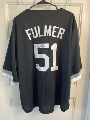 Carson Fulmer Certified Signed/Autographed Custom Chicago White Sox Jersey (RSA) - Image 1 of 3