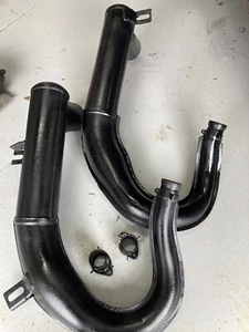 Kawasaki Invader LTD 440 Twin Pipes and Manifold - Picture 1 of 4