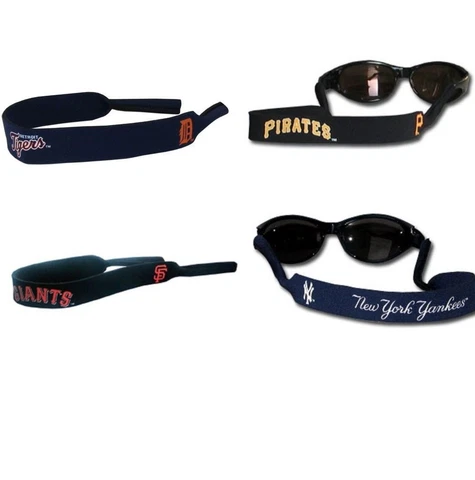 MLB Neoprene Sunglasses Straps Croakies Team Logo - Pick Your Team Cover