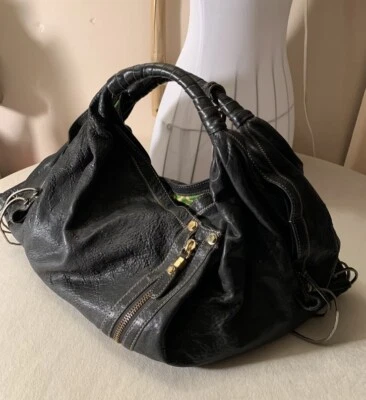 💝 Bolsa de mão OrYany urze couro italiano XXXL ENORME bolsa de ombro - Imagem 1 de 4