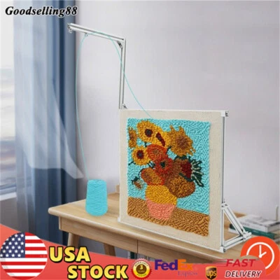 27.55 In Tufting Frame Silver Rug Tufting Frame Aluminium Alloy Tufting Frame - Image 1 of 4