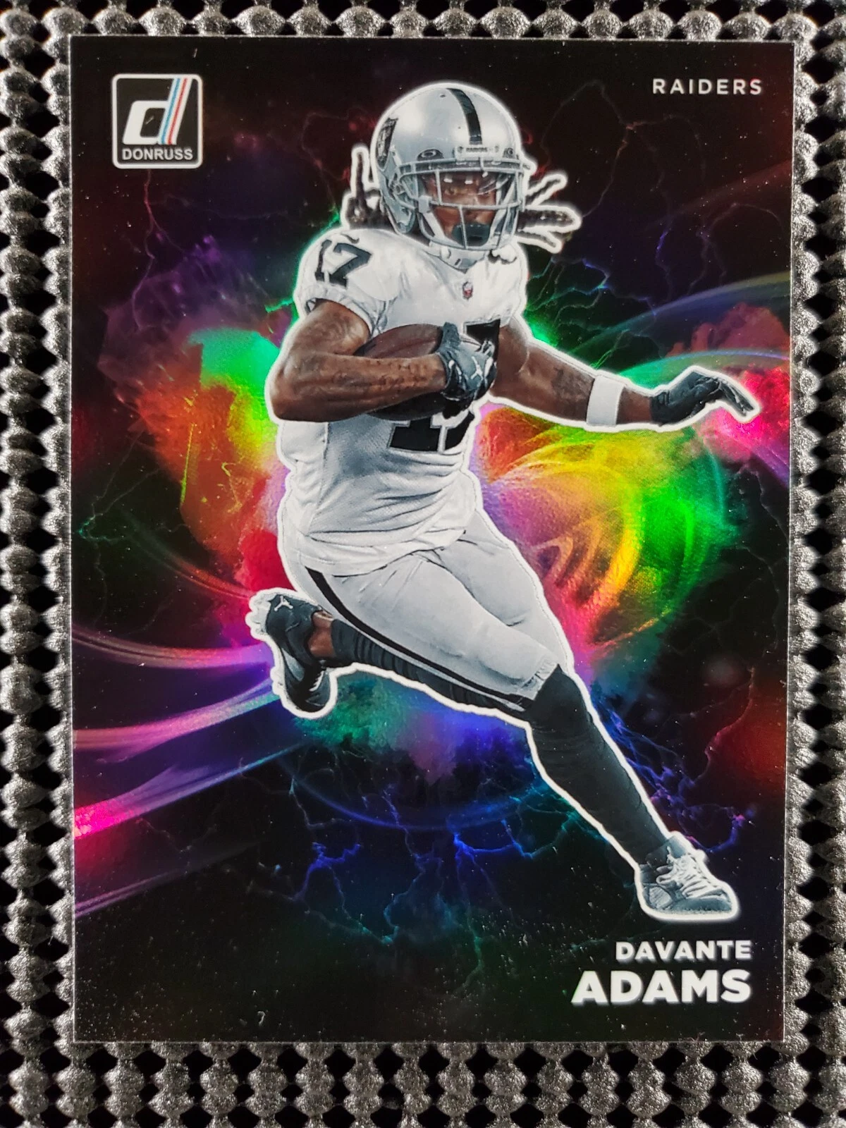 2022 Donruss Davante Adams NIGHT MOVES NM-DA Case Hit Raiders