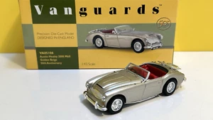 CORGI VANGUARDS VA05106 AUSTIN HEALEY 3000 MKII 50th ANNIVERSARY BEIGE / MIMB - Picture 1 of 7