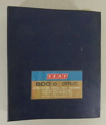 Catalogo Ricambi/Listello di Ricambio Seat 600 D Stand 03/1970 - Immagine 1 di 4