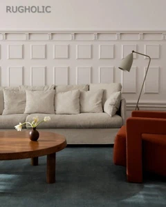 New Hand Tufted Grand Pale Green Carpet Luxurious Woolen Area Rug For Livingroom - Picture 1 of 4