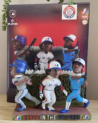 Vladimir Guerrero / Andre Dawson / Tim Raines MONTREAL EXPOS Bobblehead #/200 Cover