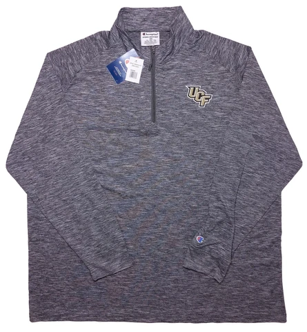 CHAMPION UCF Knights 1/2 Zip Performance Pullover Gray XXL 2XL ~ New Cover