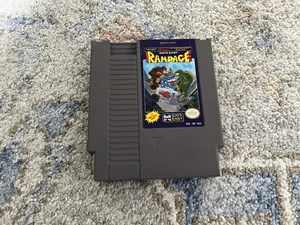 Rampage (Nintendo Entertainment System NES) Authentic, Tested - Fast Shipping - Picture 1 of 5