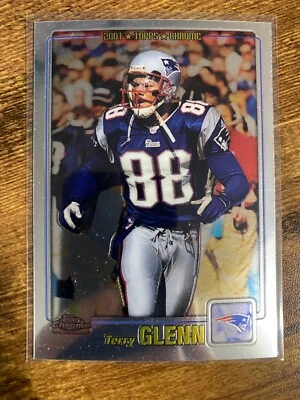 2001 Topps Chrome #94 Terry Glenn New England Patriots - Image 1 of 2