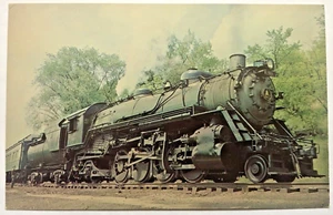 Baltimore & Ohio 421 Mikado Steam Engine Holloway, Ohio OH Train Postcard - Picture 1 of 2
