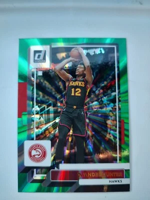 2022-23 Panini Donruss - Holo Green Laser #64 De'Andre Hunter (JGA) - Image 1 of 2