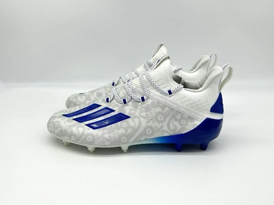 Adidas Adizero Men's Size 12 Reign Young King Blue White Football Cleats FU6707 - Image 1 of 4
