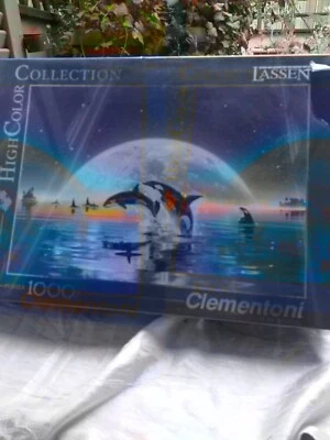 Clementoni puzzle 1000 pezzi nuovo ancora incelofanato. High Color. Tema marino. - Immagine 1 di 4